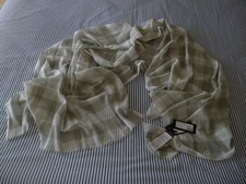 Neu mit Etikett Oska/Ischiko "Oregon" Karomuster/große leichte Baumwolle - Schal/Tuch