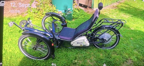 Liegerad bike trike - e-liegerad,