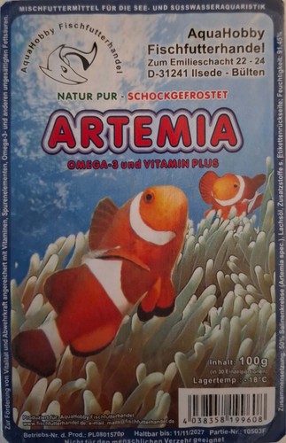 Artemia salinenkrebs - artemia, /salinenkrebs