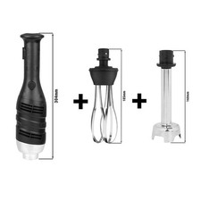GGM Gastro Stabmixer inkl. Mixstab 160mm & Rührbesen - 280 Watt -