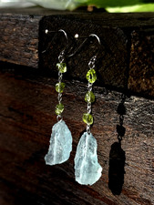 Ohrringe Ohrstecker Aquamarin