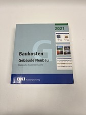BKI Baukosten Gebäude Neubau 2021: Statistische Kos... | Buch | Zustand Sehr gut