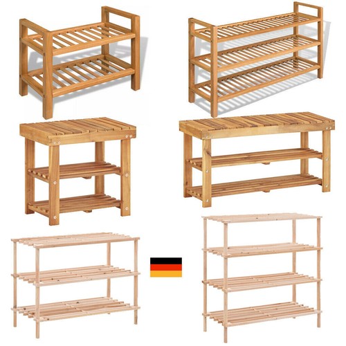 Schuhregal schuhschrank holz - schuhregal,