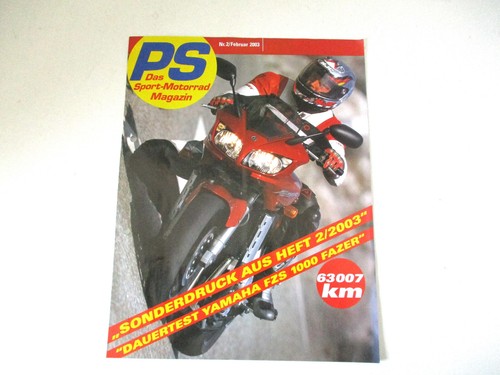 Yamaha das motorrad magazin - ps,