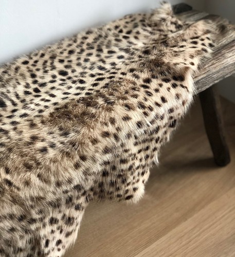 Edles ziegenfell leopard - edles,