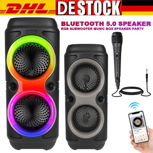 Bluetooth lautsprecher rgb - 5.0,