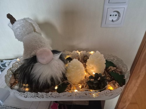 Adventsgesteck tischdekoration - adventsgesteck,