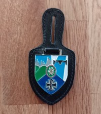 Brustanhänger Bundeswehr StoSanZ Bad Reichenhall, Zinn 