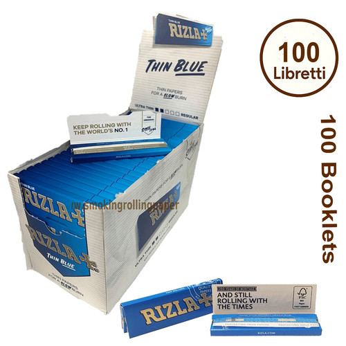 Cartine rizla blu corte - cartine,