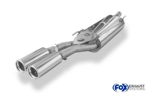 Fox endschalldämpfer für - fox, vw