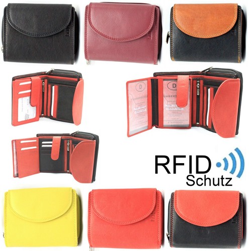 Rfid schutz geldbörse damen - geldbörse,