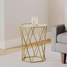 Sechseck Beistelltisch mit