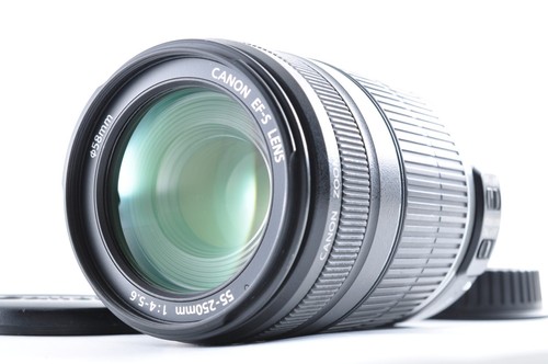 Canon zoom lens 55 250mm - canon, ef-s