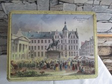 Sehr alte Blechdose von Teekanne / sehr Groß