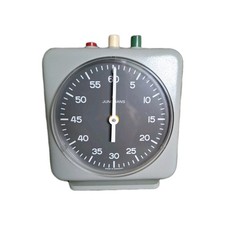 Junghans vintage Stoppuhr Analog Zeitmesser Timer Laboruhr Tischuhr TOP