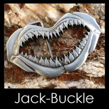 Gürtelschnalle Shark Hai