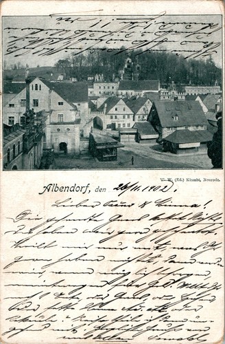 Gruss aus schlesien - ak,