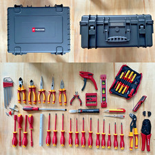 PARKSIDE Elektro Werkzeugkoffer 83-teilig bestückt Elektriker Werkzeug Set 1000V