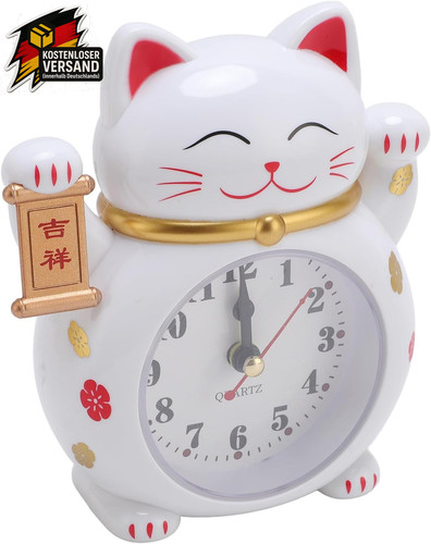 Lucky cat uhr niedliches - lucky,