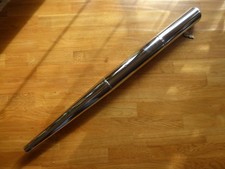 Auspuff einteilig, gerade,  für MZ/TS 150, neu , kleine Beschädigung (s. Bilder)