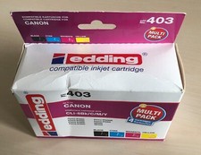 Edding 403 Druckerpatronen Multipack für CANON CLi-8Bk/C/M/Y
