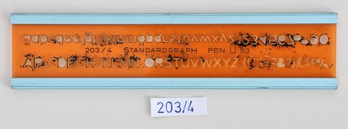 Standardgraph schriftschablone - standardgraph,