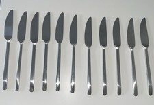 11 x Ikea Data Messer Edelstahl Tafelmesser 23 cm
