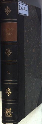 Goethes sämtliche werke 36 - goethes,