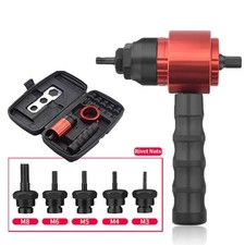 Nietmutternzange Profi Nietmaschine Gewinde Nuss Nieten Werkzeug M3-M8 Set