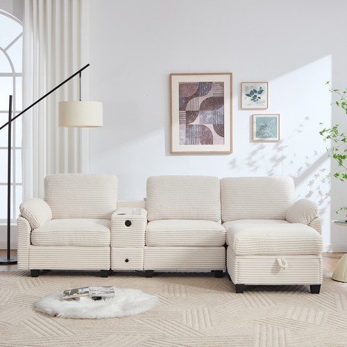 Sitzer sofa cord couch - 3-sitzer, cord-sofa