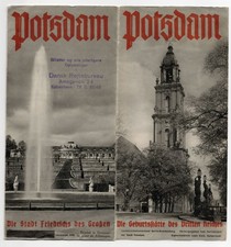 Altes Reiseprospekt Potsdam