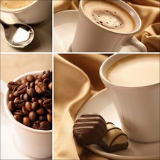 Glasbild pro art coffee - glasbild,