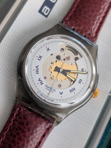 Swatch automatic rubin sam100 - swatch,