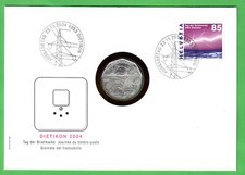 5-Euro 2003 Österreich/Schweiz-Numisbrief 2004 Tag d. Bfm"Energie" =Wasserkraft=