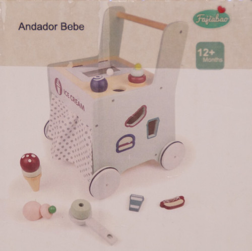 Baby walker aus holz - baby,