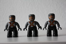 3x LEGO DUPLO Figur Ritter mit