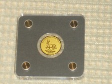 Goldmünze - Springbock, 2019, 3000 Francs, 999 Gold, mit Zertifikat