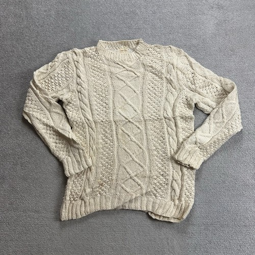 Aran damen pullover - pullover, l