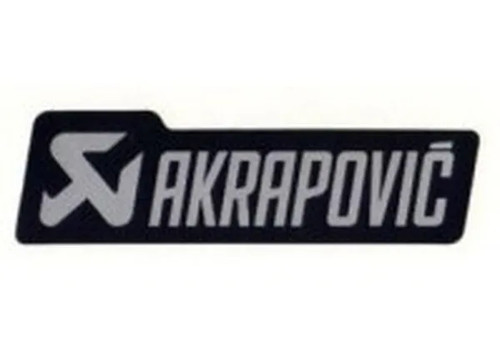 Aufkleber akrapovic hitzefest - aufkleber,