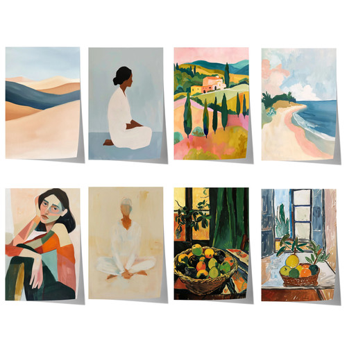 Landschaft poster mediterrane - poster,
