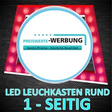 LED Leuchtkasten rund 1-seitig