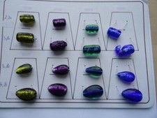 Glasperlen Musterkarte 2 für Sammler und Bastler