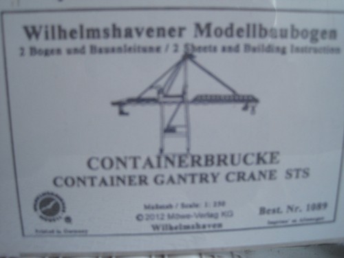 Containerbrücke 250 - containerbrücke, 1:250