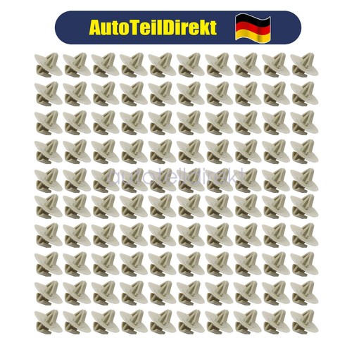100x seitenschutzleiste clips - 100x,