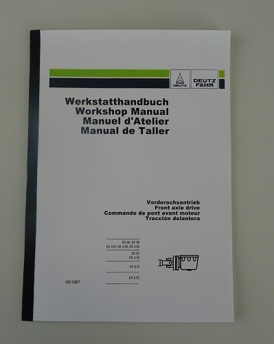 Deutz werkstatthandbuch - dx,