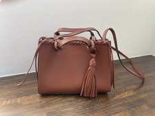 Zara handtasche braun neu - handtasche,