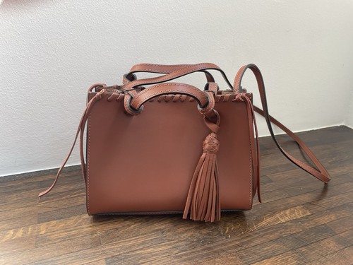 Zara handtasche braun neu - handtasche,