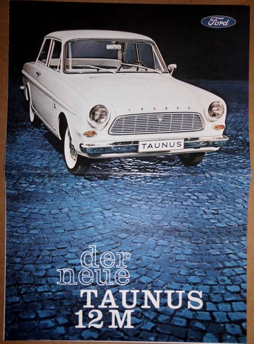 Ford taunus 12m - 12m, prospekt