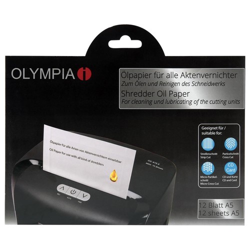 Olympia ölpapier blatt - 12,