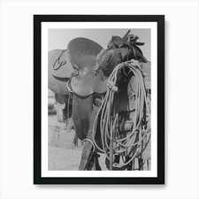 Detail Of Cowboy S S Saddle